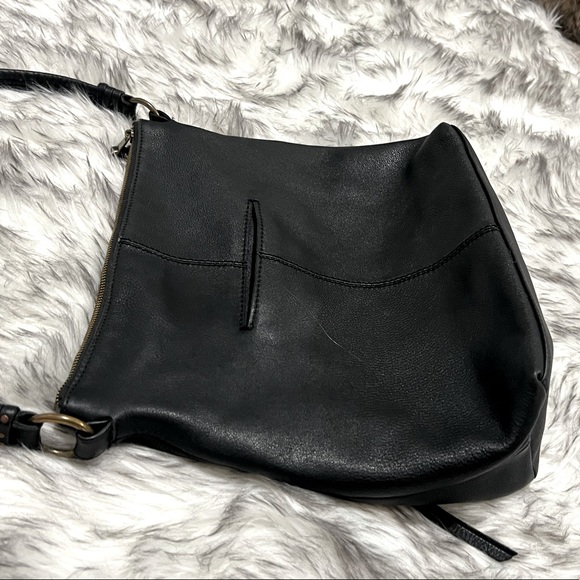 Bags The Sak Leather Suri Zip Top Bucket Bag Poshmark
